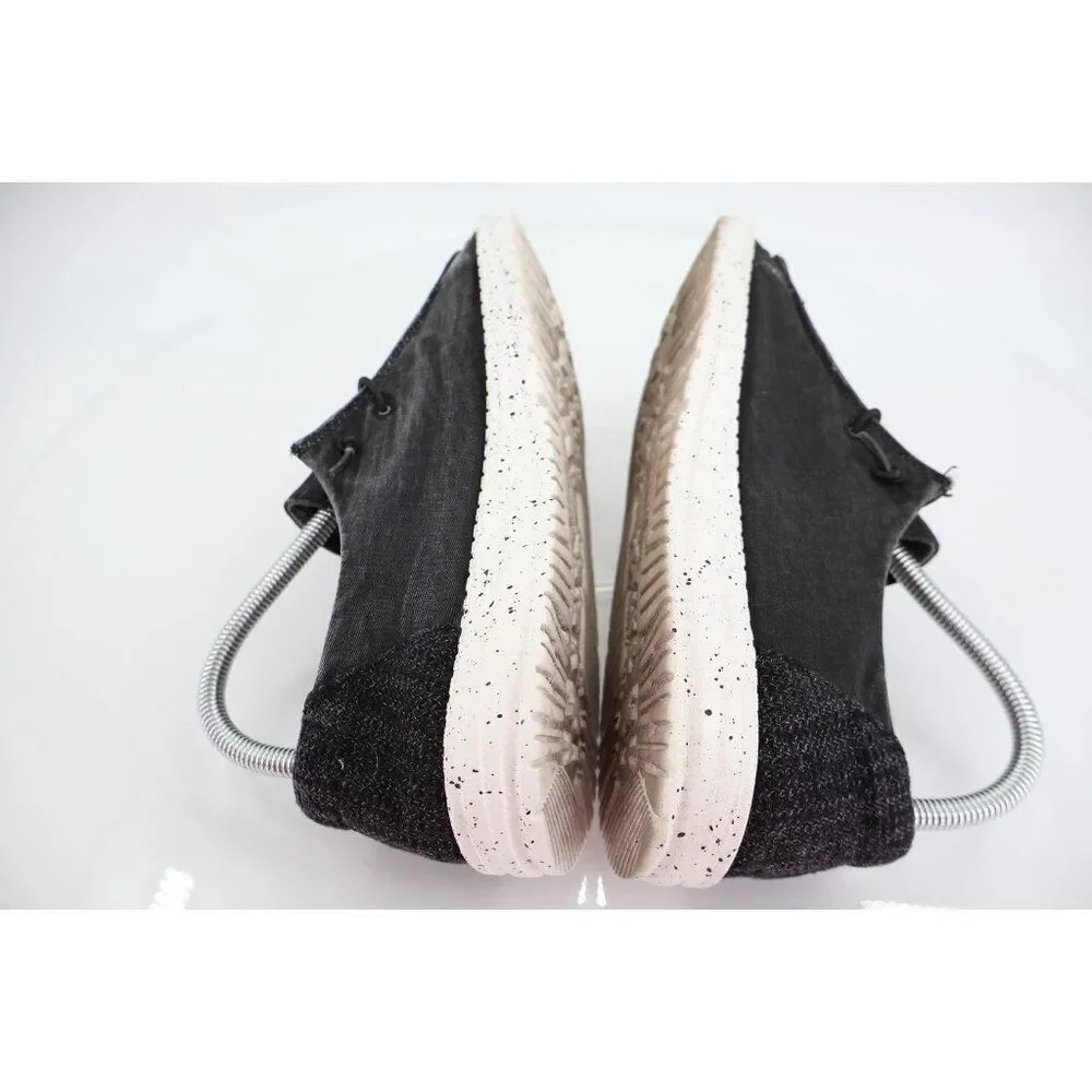 Hey Dude Wendy Size 9 Women’s Slip On Shoes Comfy Stretch Black London